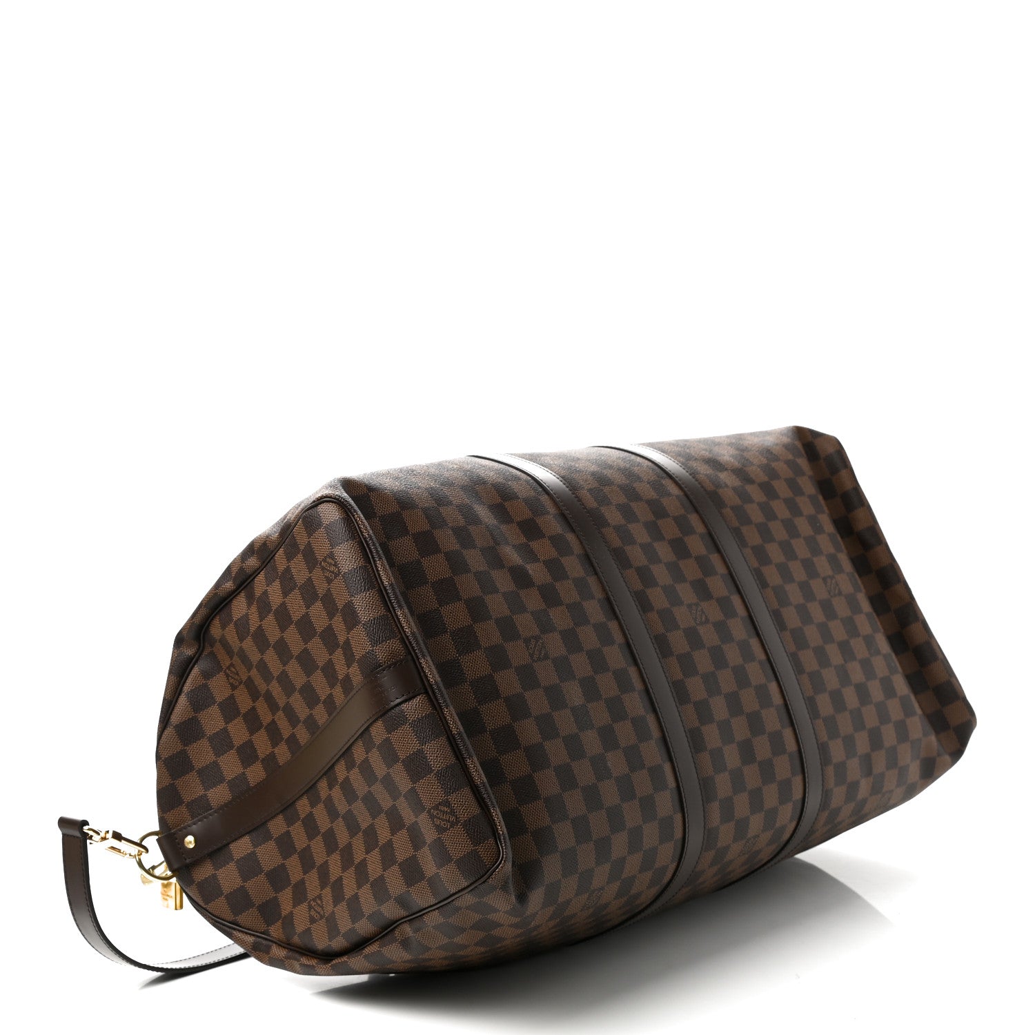 Louis Vuitton Damier Ebene Keepall Bandouliere 55 4 of 9