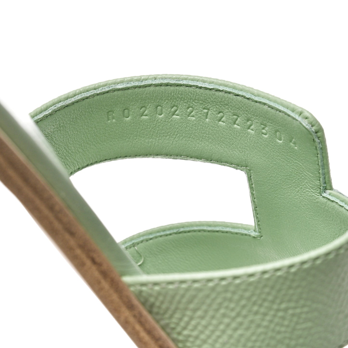 Epsom Oran Sandals 40 Vert Jade