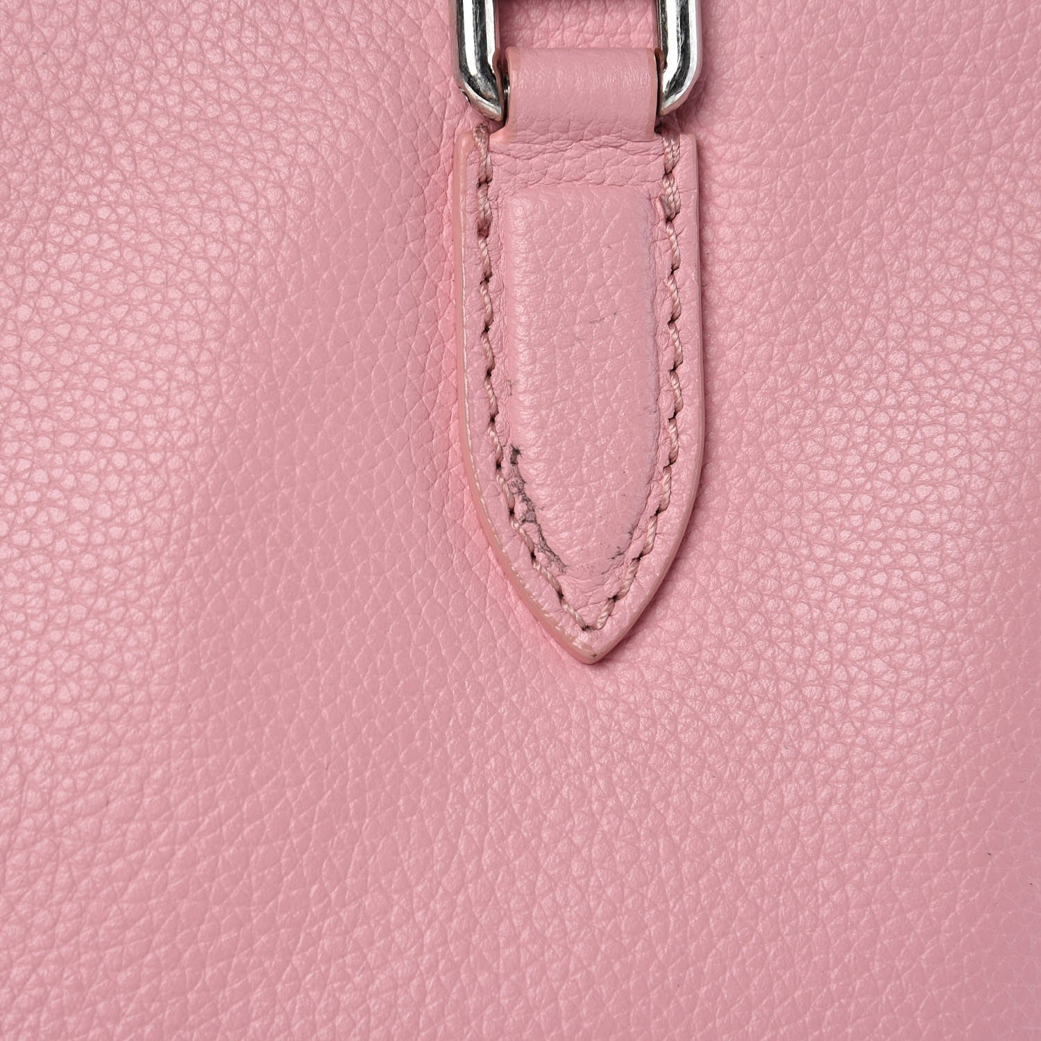 Alexander McQueen Pebbled Calfskin Small Skull Padlock Zip Around Tote Petal 10 of 11