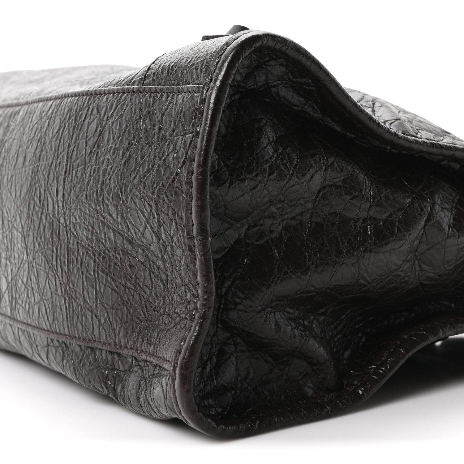 Balenciaga Agneau Arena Classic Hardware Medium Le City Espresso 10 of 10