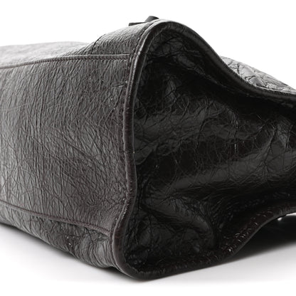 Balenciaga Agneau Arena Classic Hardware Medium Le City Espresso 10 of 10