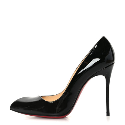 Christian Louboutin Patent Corneille 100 Pumps 38 Black 1 of 7