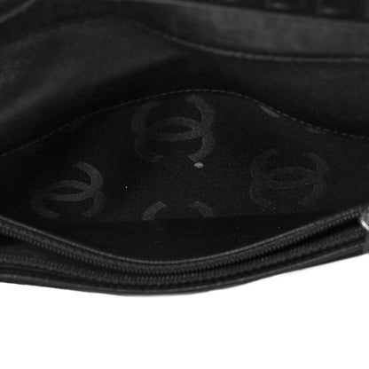 Chanel Caviar Timeless CC Yen Wallet Black 6 of 11