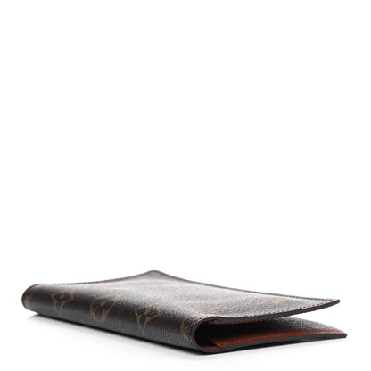 Louis Vuitton Monogram Checkbook Holder Case Wallet 3 of 6