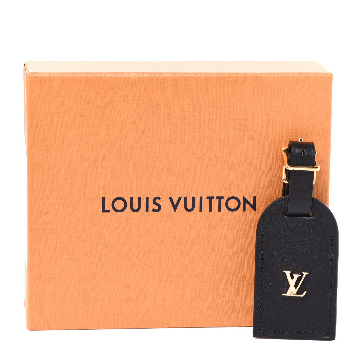 Louis Vuitton Calfskin Odeon Bag Charm Black 4 of 4