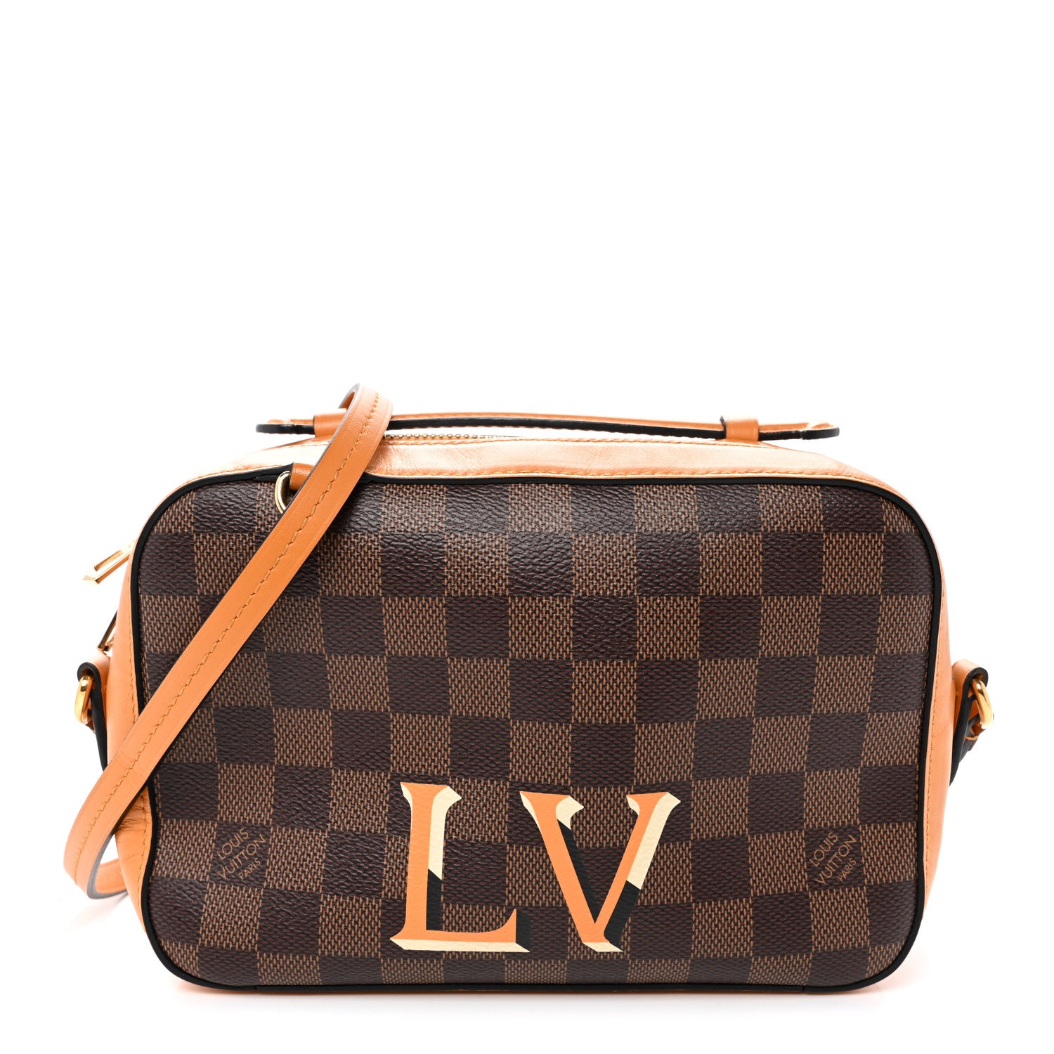 Louis Vuitton Damier Ebene Santa Monica Safran 1 of 10