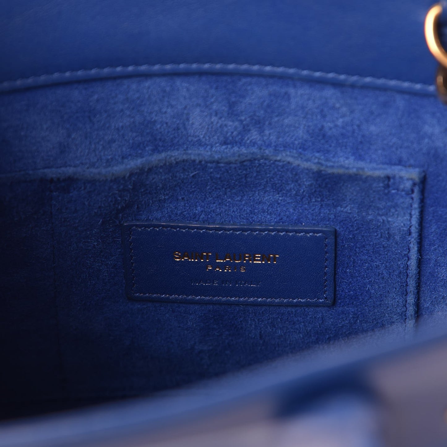 Calfskin Nano Sac De Jour Royal Blue