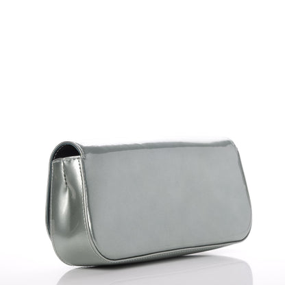 Louis Vuitton Patent Sobe Clutch Givre 3 of 7