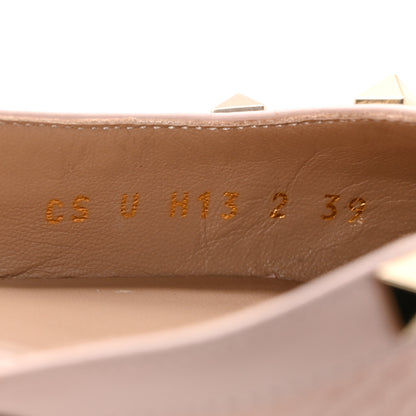 Valentino Garavani Pebbled Calfskin Rockstud Slingback Flats 39 Rose Quartz 8 of 11