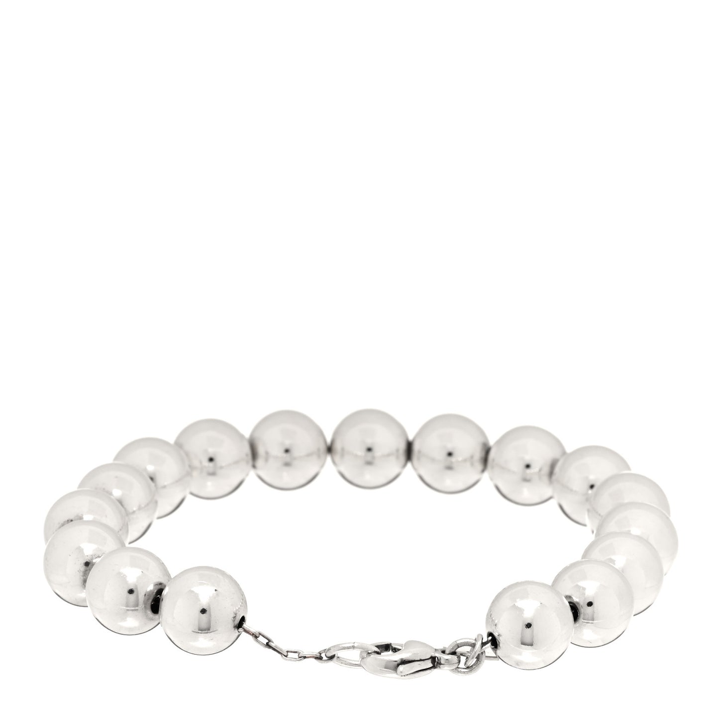 Sterling Silver 10mm Hardwear Ball Bracelet
