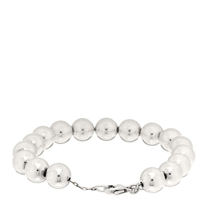Tiffany Sterling Silver 10mm Hardwear Ball Bracelet 2 of 3