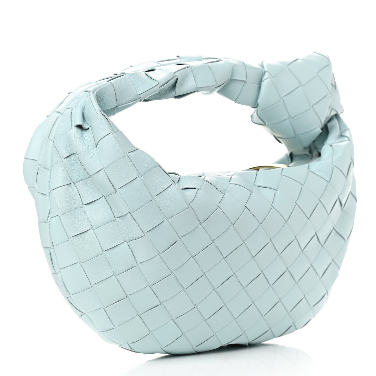 Nappa Intrecciato Mini Jodie Teal Washed
