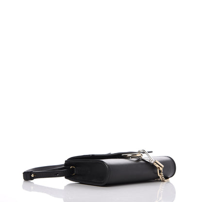 Chloe Suede Calfskin Mini Faye Shoulder Bag Black 4 of 7