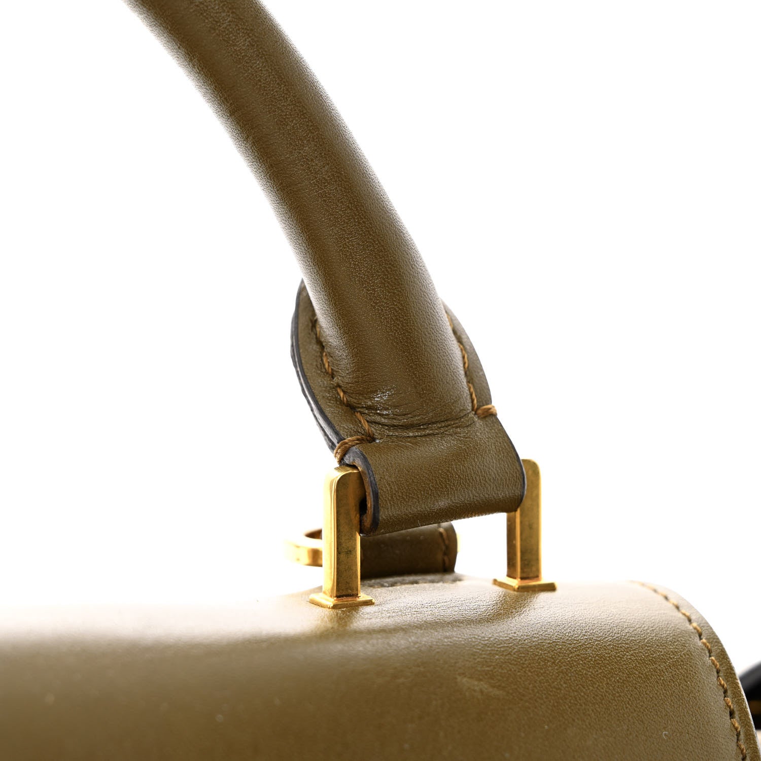 Celine Small Tri-color Trapeze Olive 13 of 21