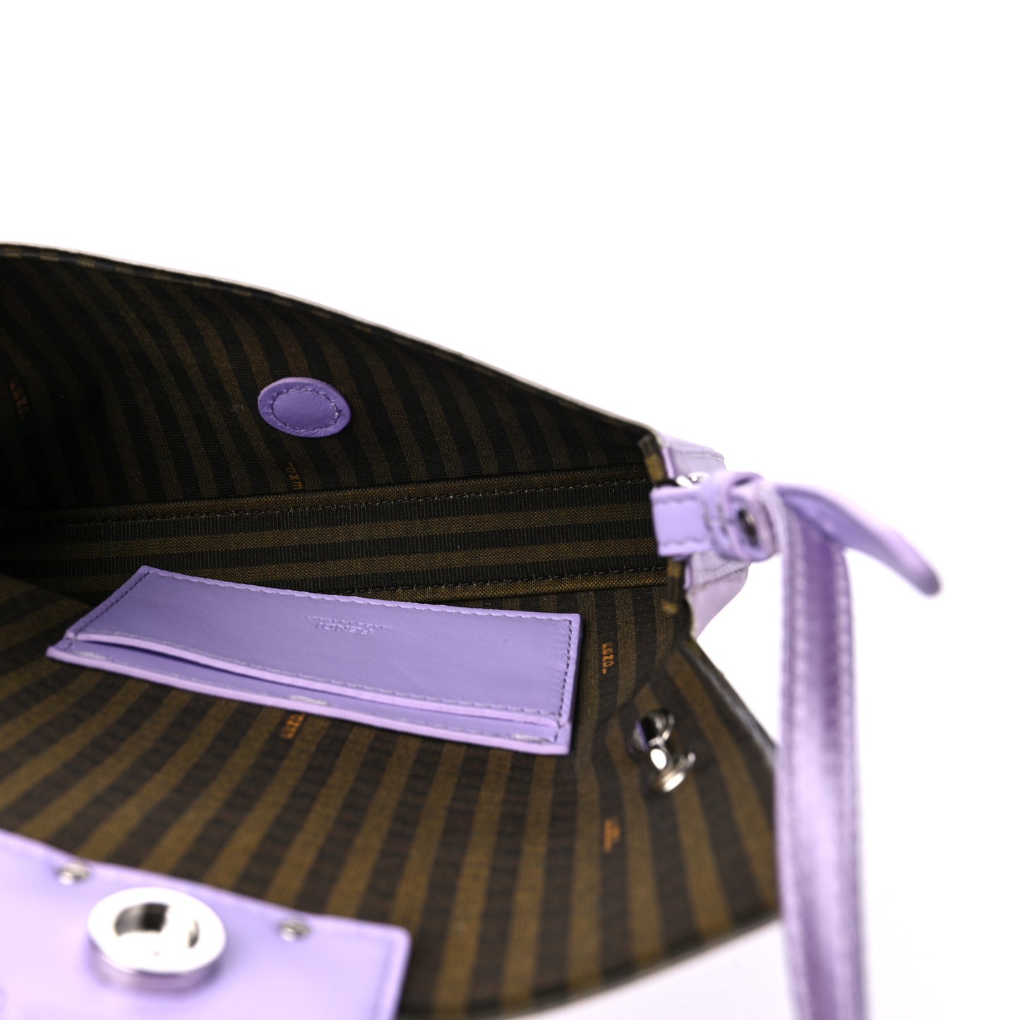 Silk Satin Phone Baguette Lilla