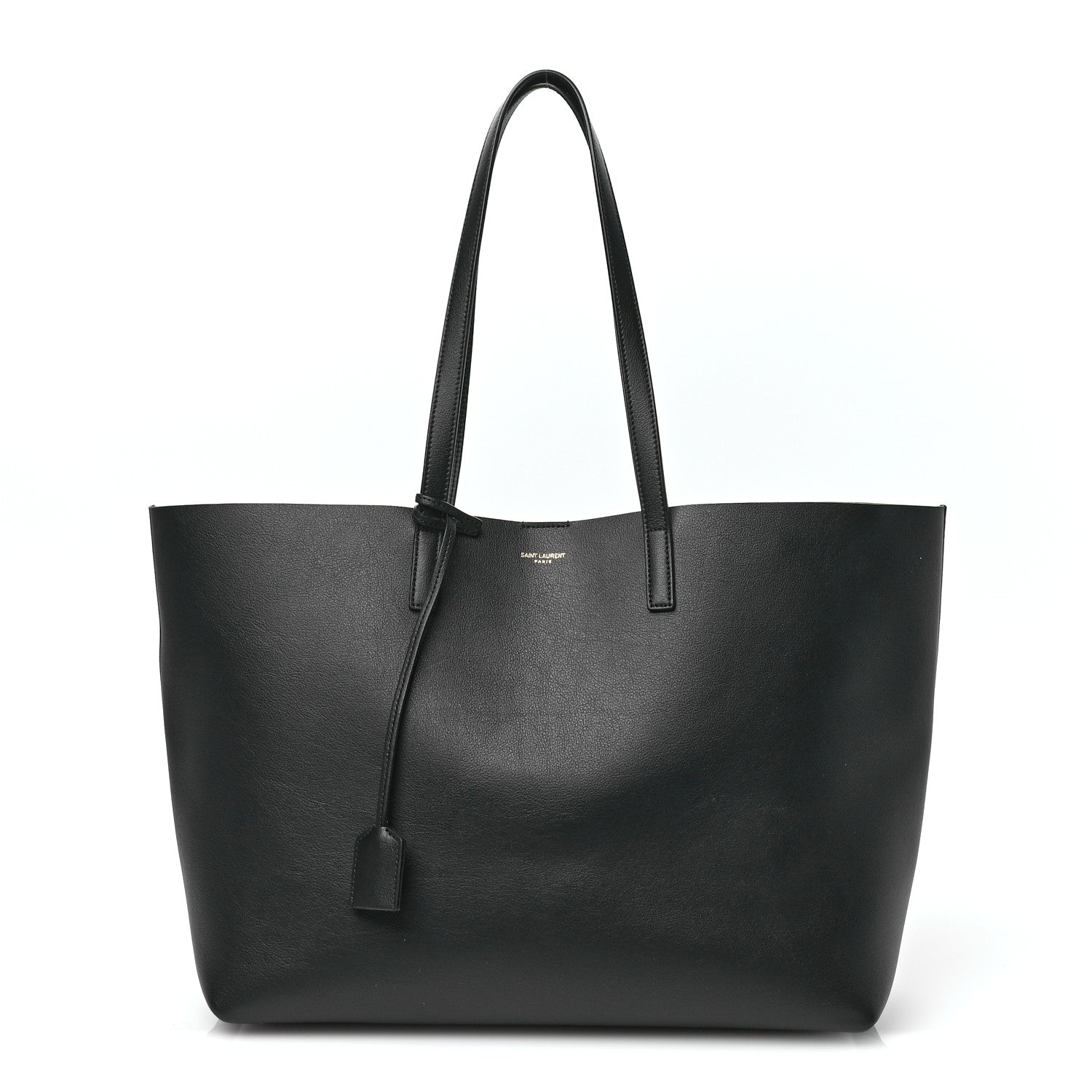 Saint Laurent Calfskin Large Shopping Tote Black 1 of 11