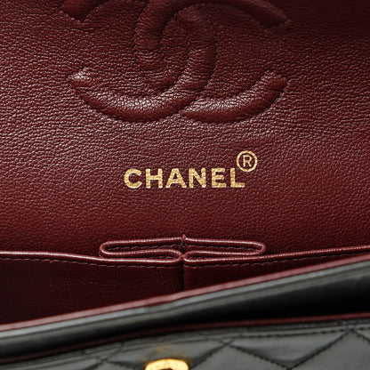 Chanel Lambskin Quilted Small Double Flap Black 6 of 15
