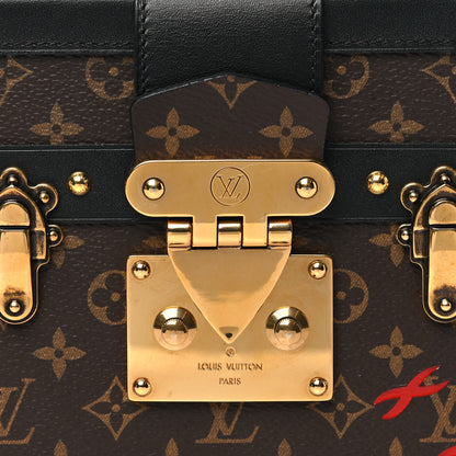 Louis Vuitton Monogram Petite Malle Black 7 of 9