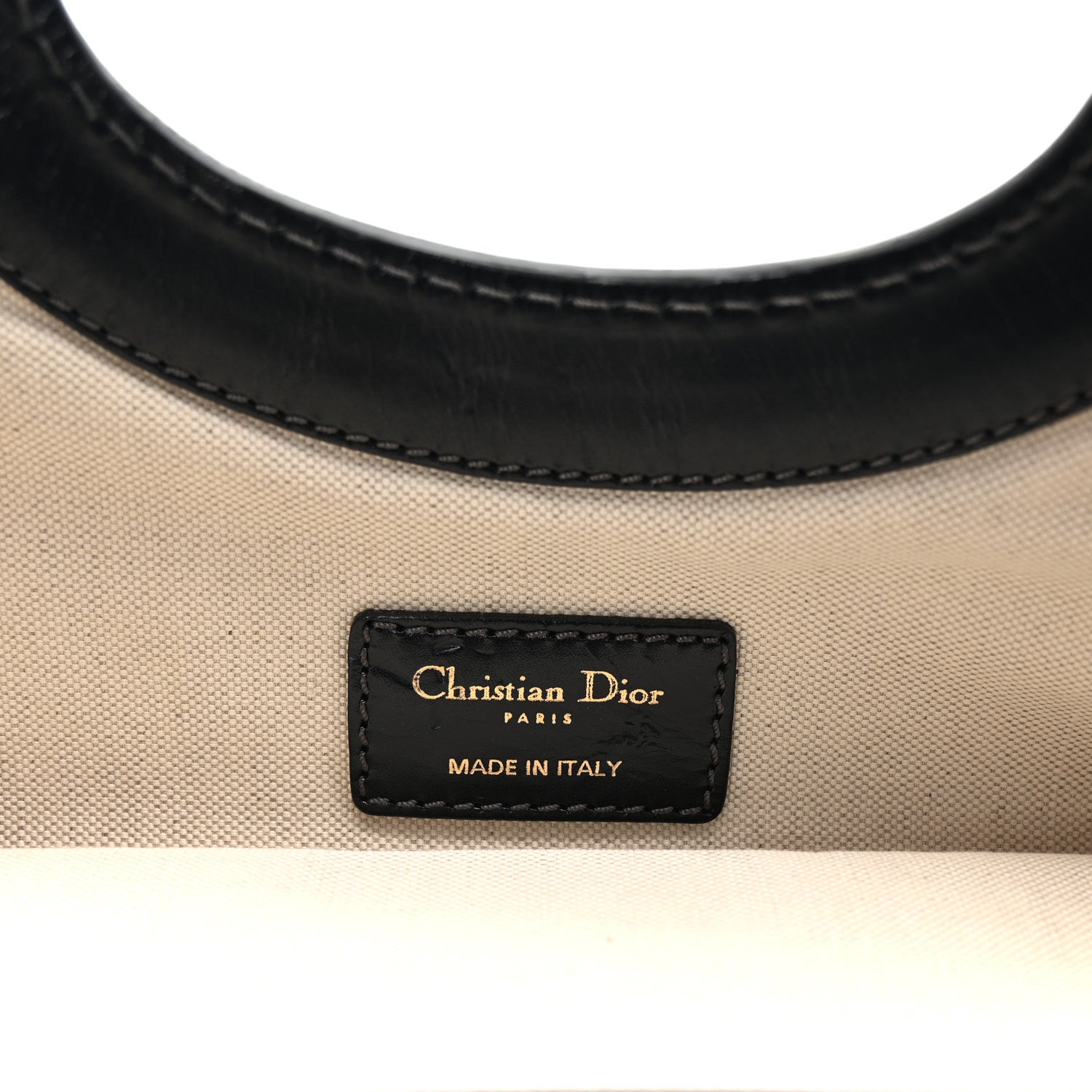 Christian Dior Oblique Fold Over Clutch Blue 6 of 6