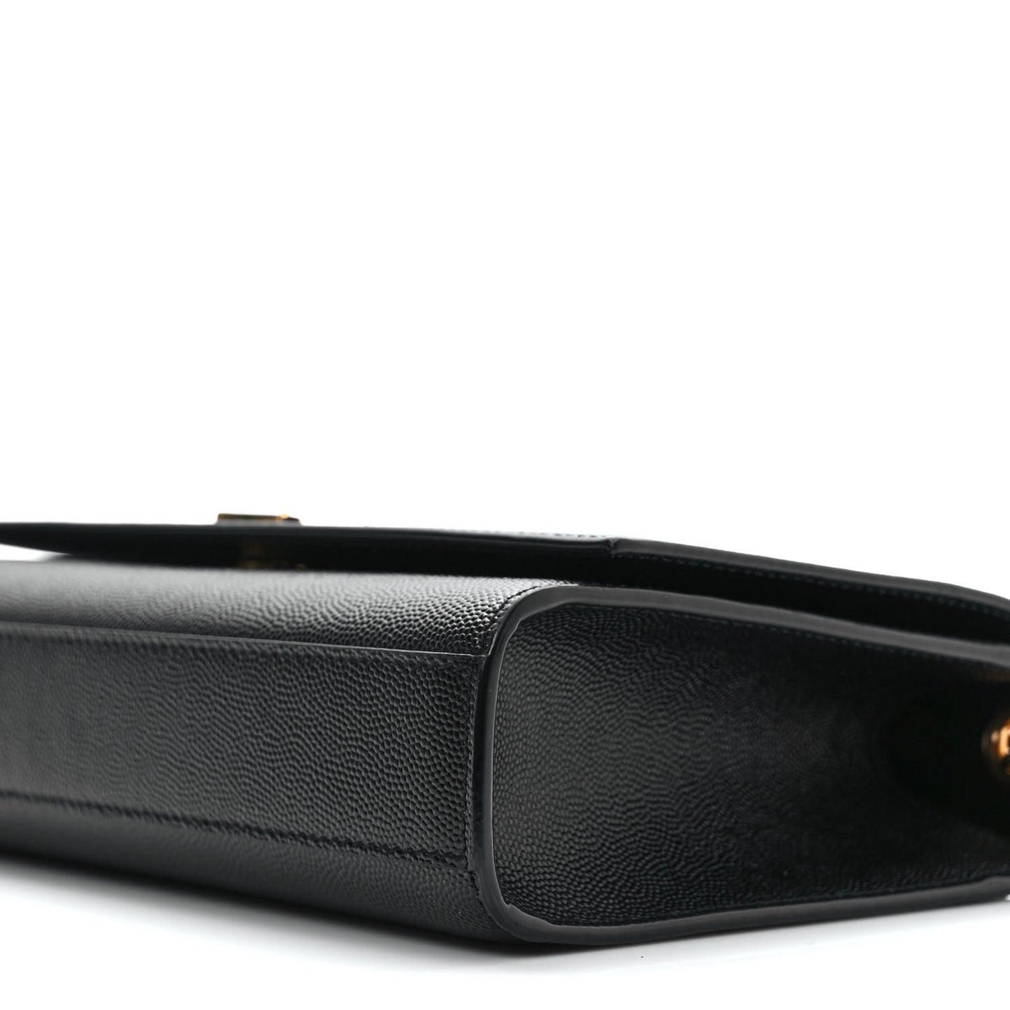 Grain De Poudre Medium Classic Monogram Kate Satchel Black