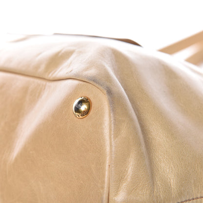 Prada Vitello Shine Tote Quarzo 11 of 13