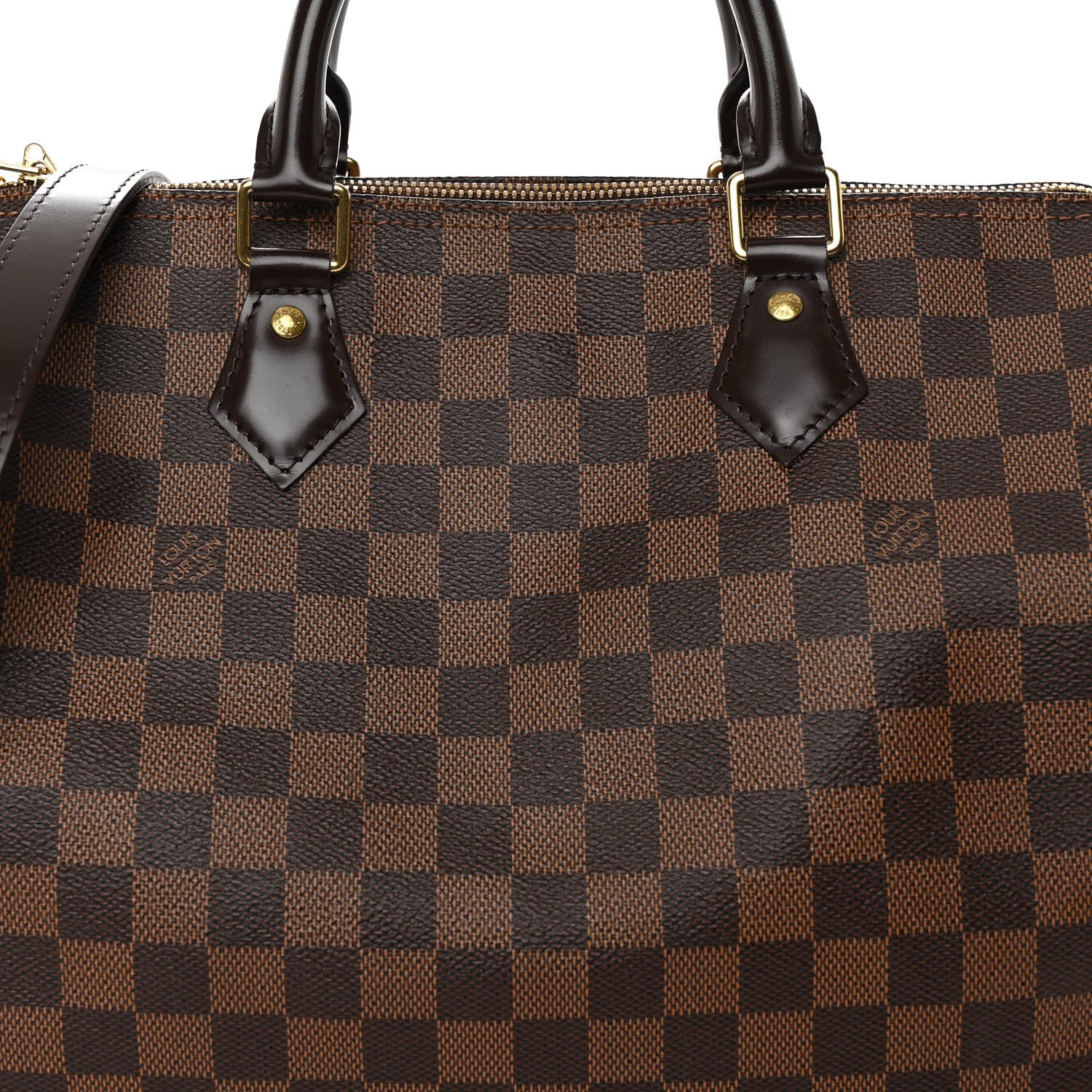 Louis Vuitton Damier Ebene Speedy Bandouliere 30 7 of 10