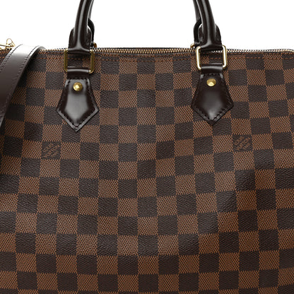 Louis Vuitton Damier Ebene Speedy Bandouliere 30 7 of 10