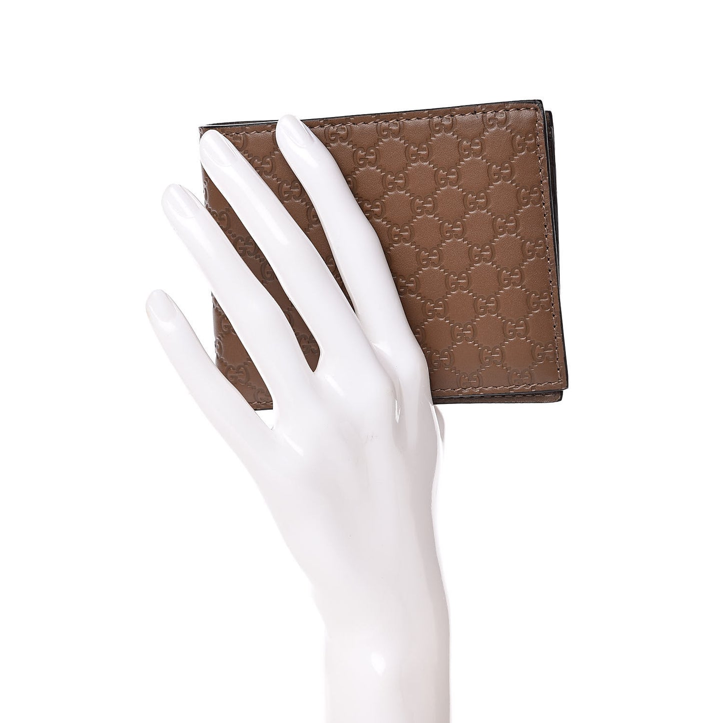 Microguccissima Bi-Fold Wallet Acero