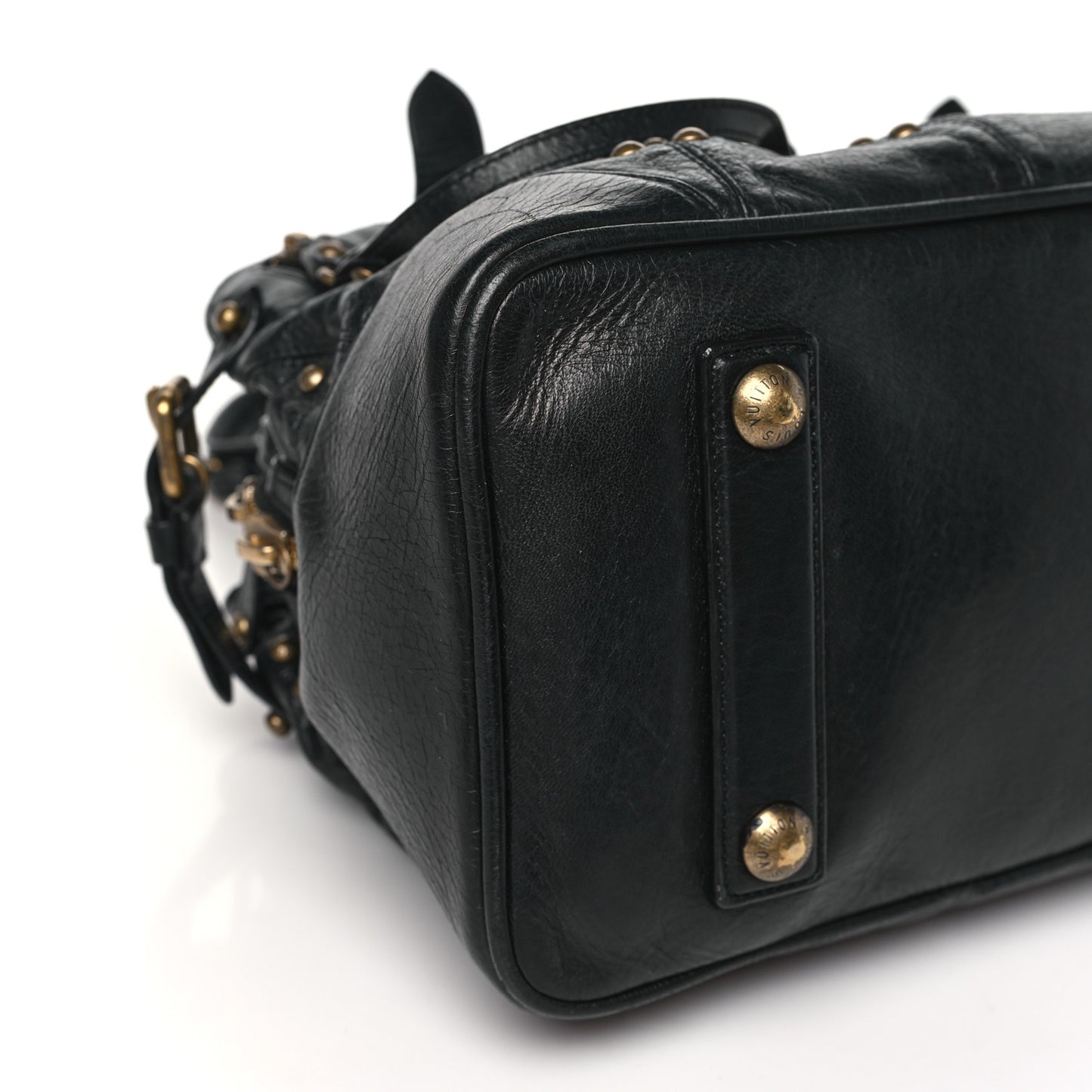 Lambskin Riveting Black