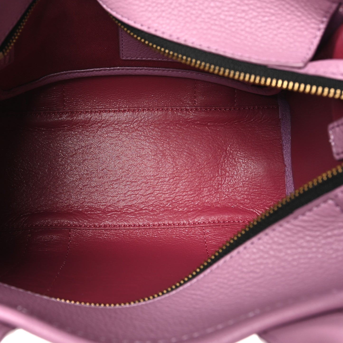 Grained Calfskin Small The Tote Bag Orchid Haze