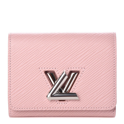 Louis Vuitton Epi Twist Compact Wallet Rose Ballerine 1 of 6