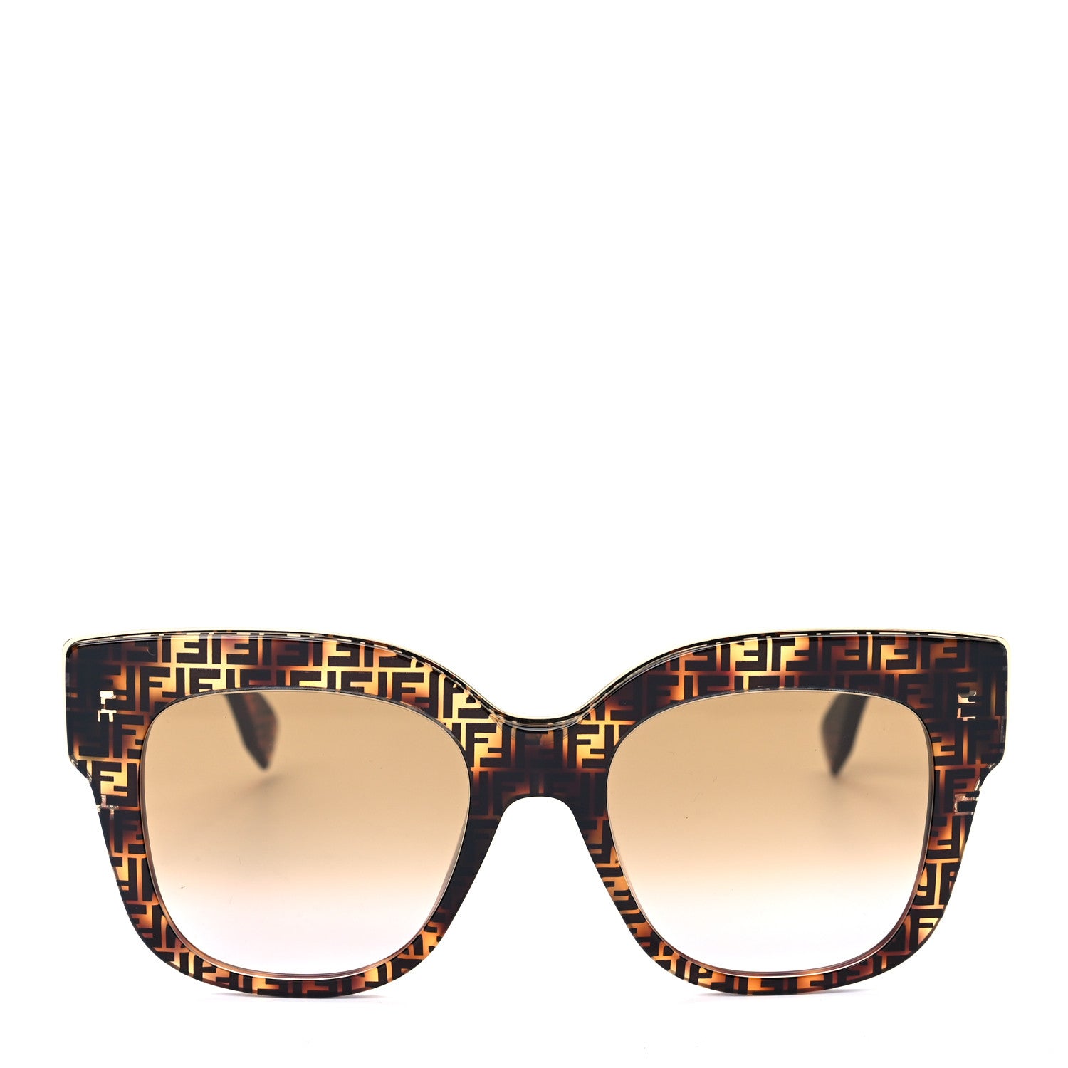 Fendi Acetate F is Fendi 51mm Cat Eye Sunglasses FF 0359/S Tortoise Camouflage 2 of 6