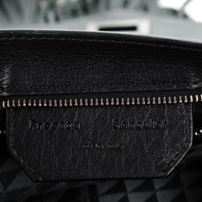 Proenza Schouler Lambskin Fringed PS1 Crossbody Pouch Black 6 of 9