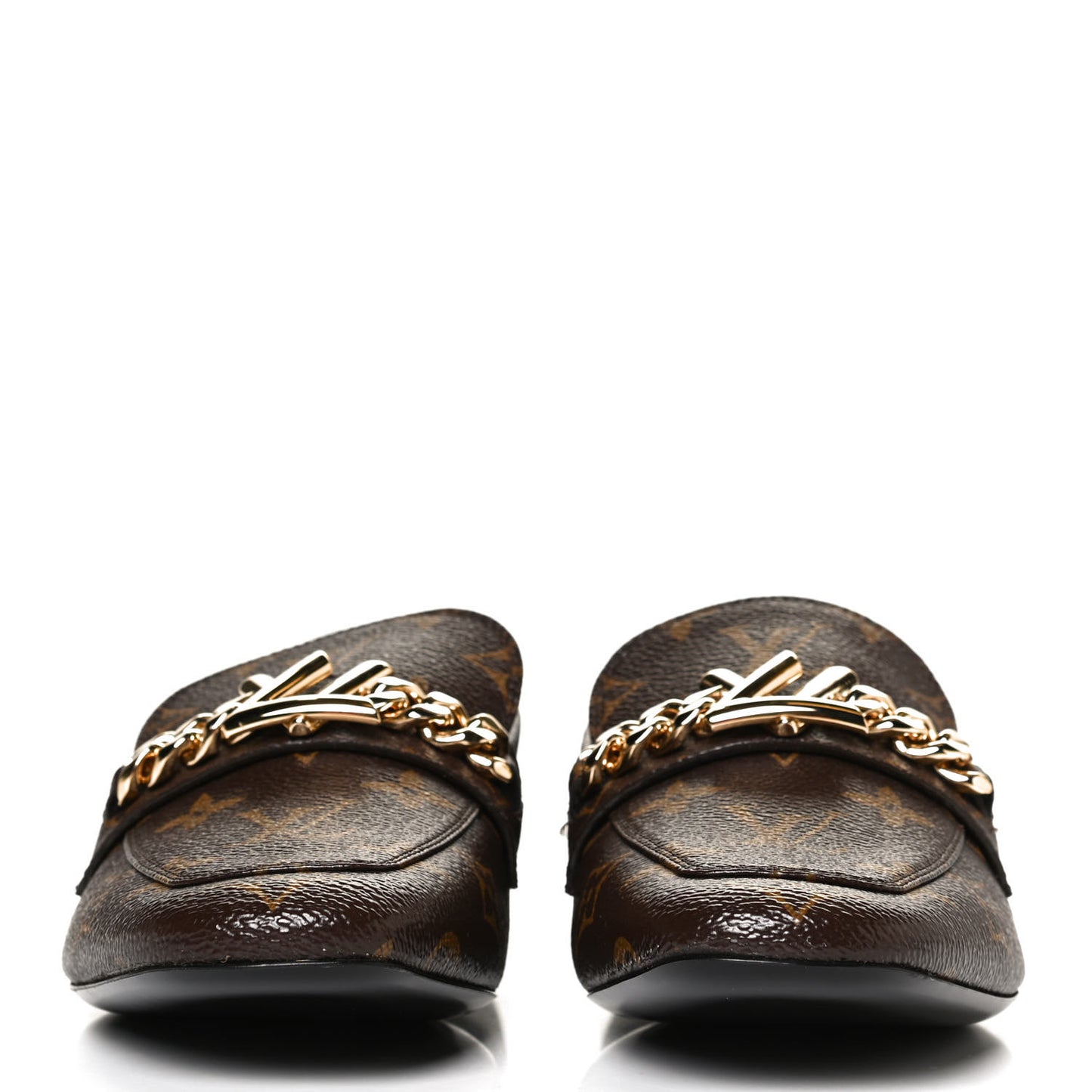 Monogram Upper Case Flat Loafer 38