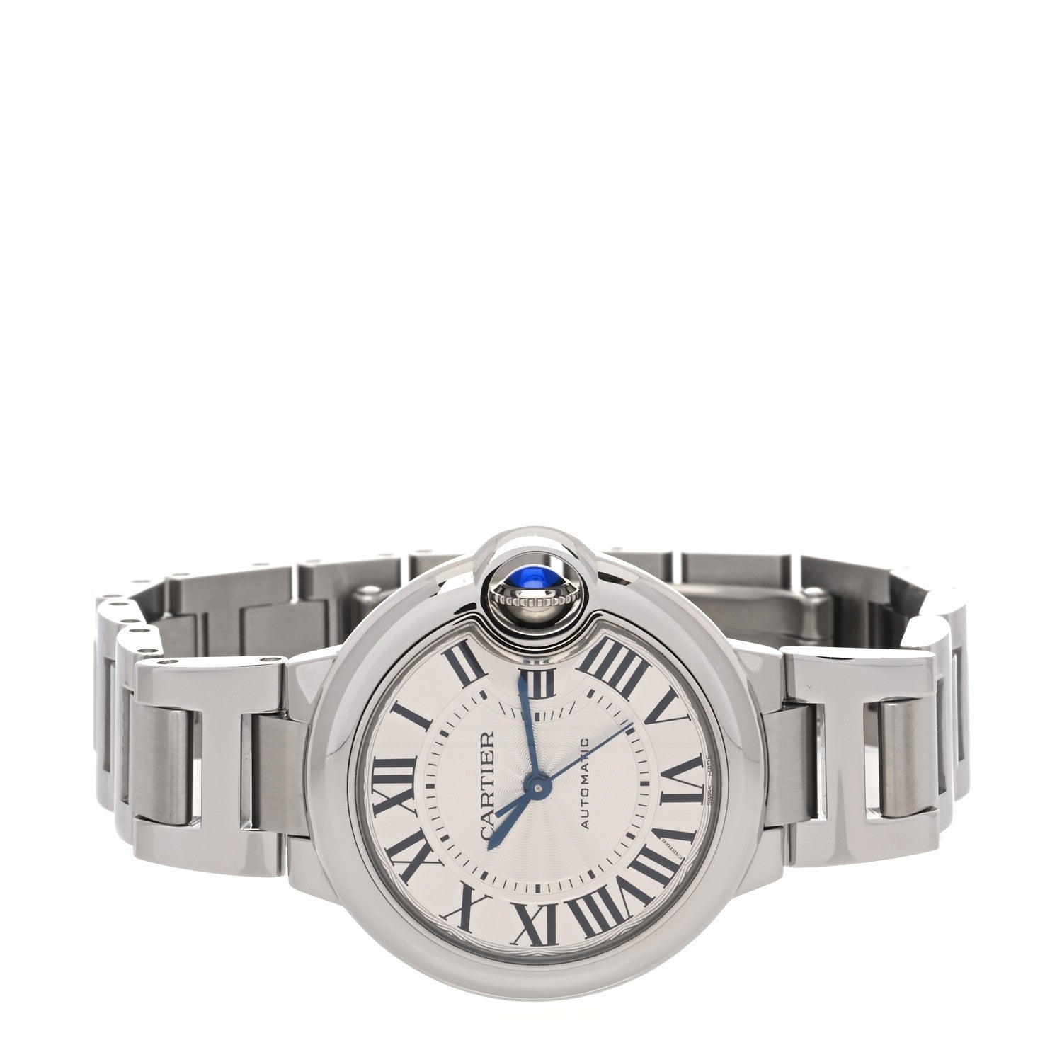 Cartier Stainless Steel 33mm Ballon Bleu De Cartier Automatic Watch 2 of 5