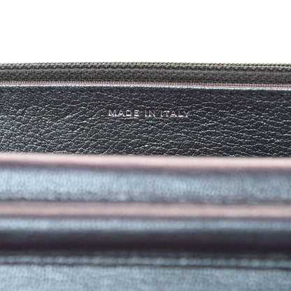 Chanel Iridescent Goatskin Quilted Wallet On Chain WOC Purple 7 of 13
