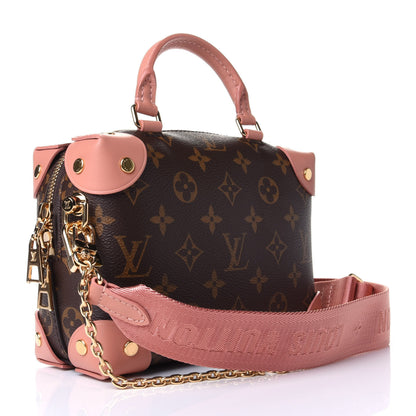 Louis Vuitton Monogram Petite Malle Souple Peach 2 of 3