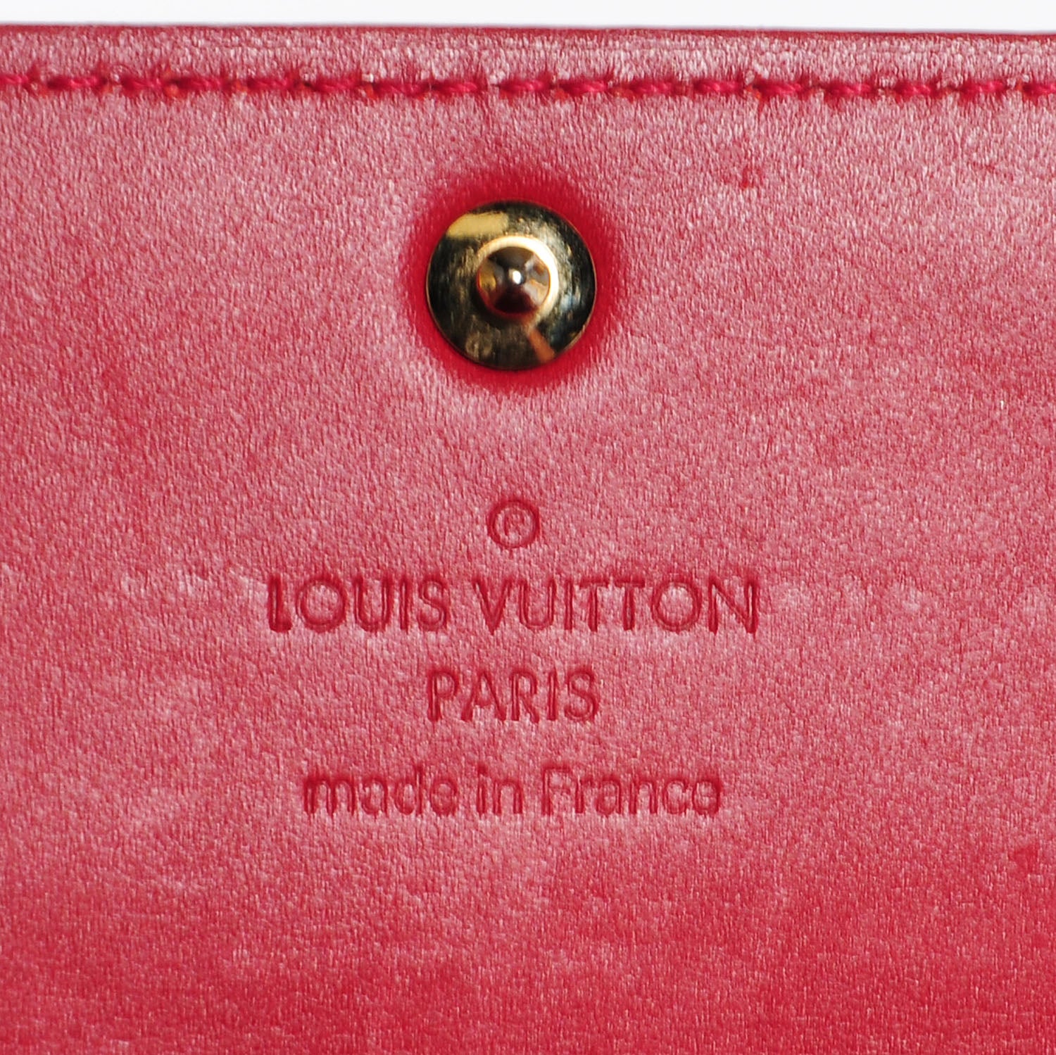 Louis Vuitton Vernis Sarah Wallet Pomme D'Amour 4 of 6