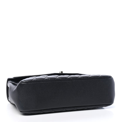 Chanel Calfskin Caviar Quilted Flap Black 4 of 9