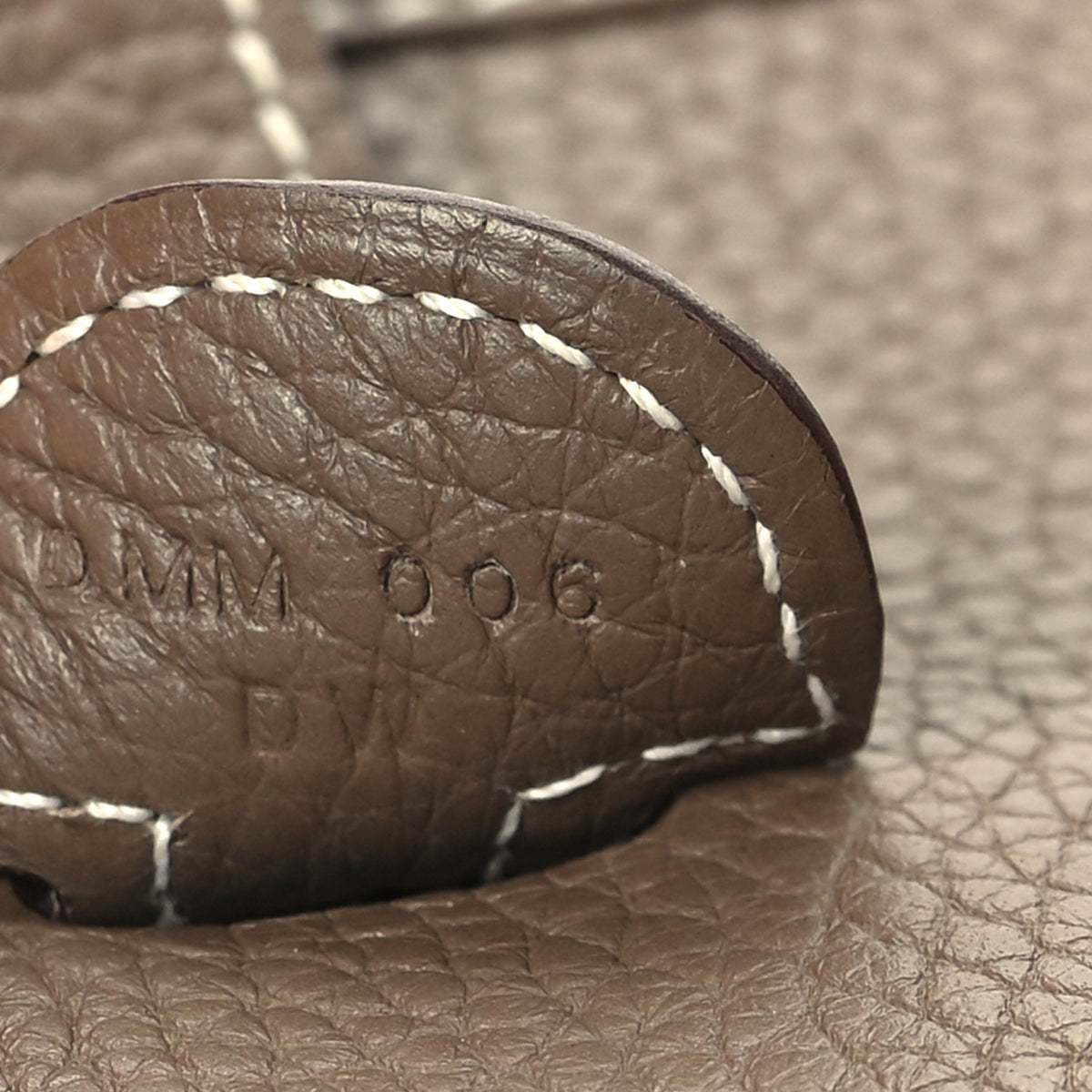 Hermes Taurillon Clemence Evelyne III PM Etoupe 7 of 10