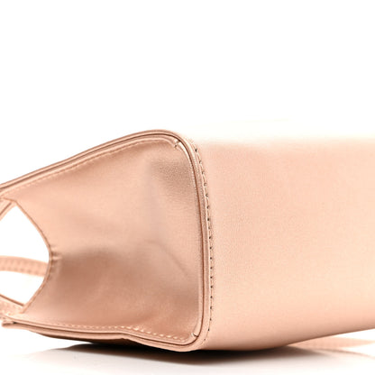 Telfar Metallic Vegan Leather Small Shopping Bag Copper 8 of 10