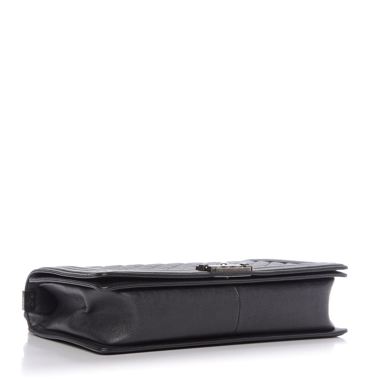 Chanel Calfskin Quilted Large Boy Flap Black 4 of 9