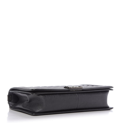 Chanel Calfskin Quilted Large Boy Flap Black 4 of 9