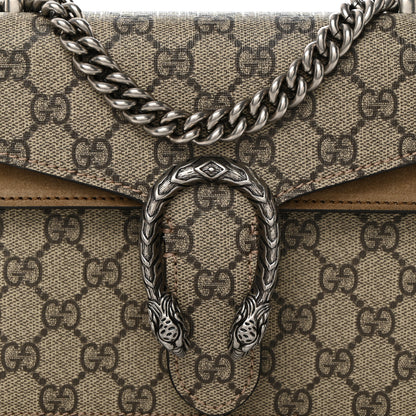 Gucci GG Supreme Monogram Mini Dionysus Shoulder Bag Taupe 8 of 12