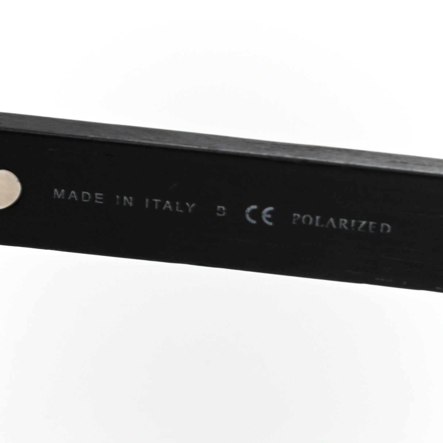 Polarized Round Sunglasses Black