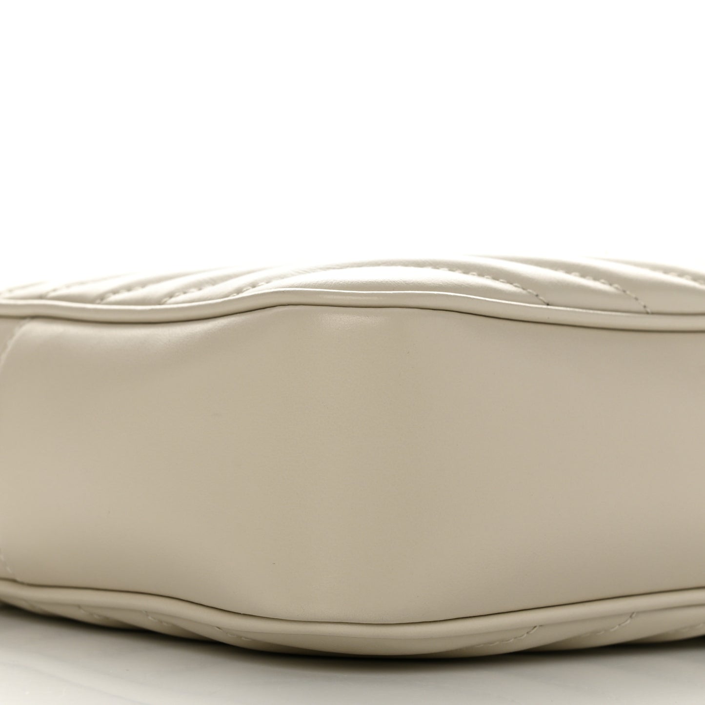 Calfskin Matelasse Monogram Lou Camera Bag Blanc Vintage