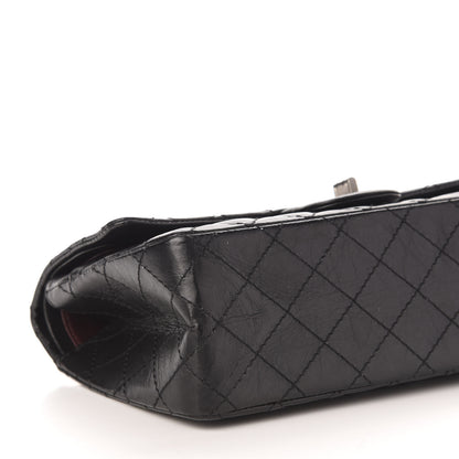 Chanel Aged Calfskin Quilted 2.55 Reissue 225 Flap Black 8 of 10