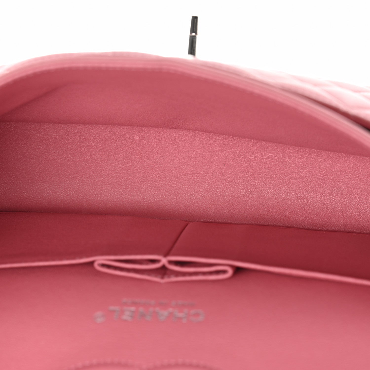 Chanel Lambskin Quilted Medium Double Flap Pink 5 of 12