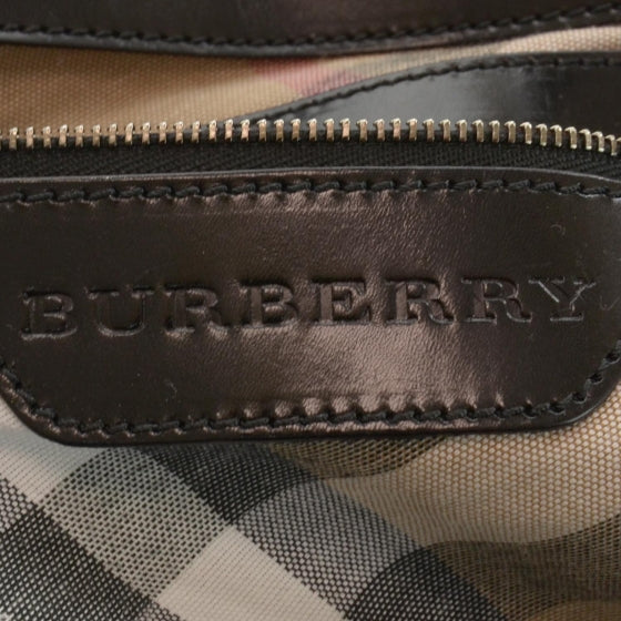 Burberry Canvas Medium Bridle Gosford Hobo Black 6 of 9