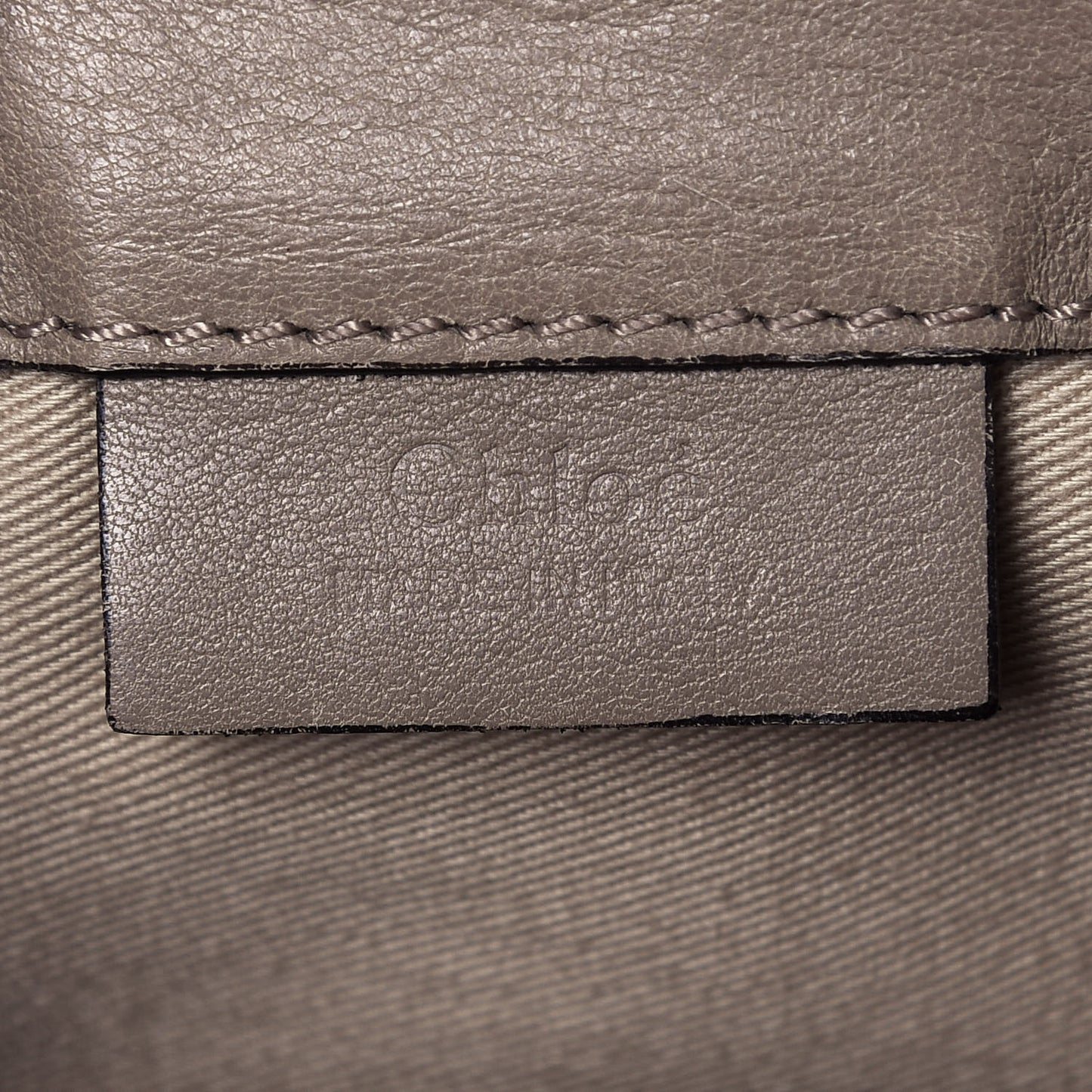 Suede Calfskin Mini Faye Backpack Motty Grey